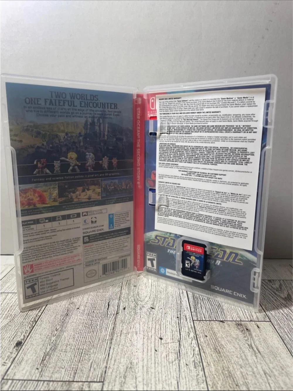 Star Ocean: The Second Story R - Blue & Red Cover